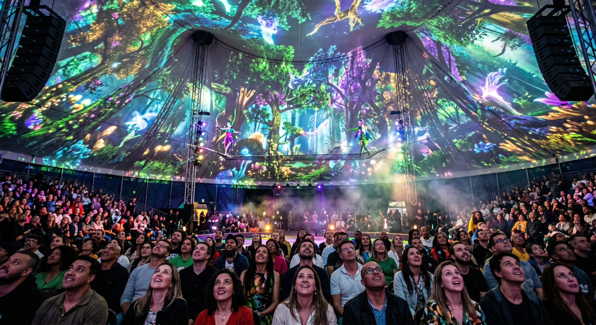Festivais Sensoriais e Espetáculos Imersivos